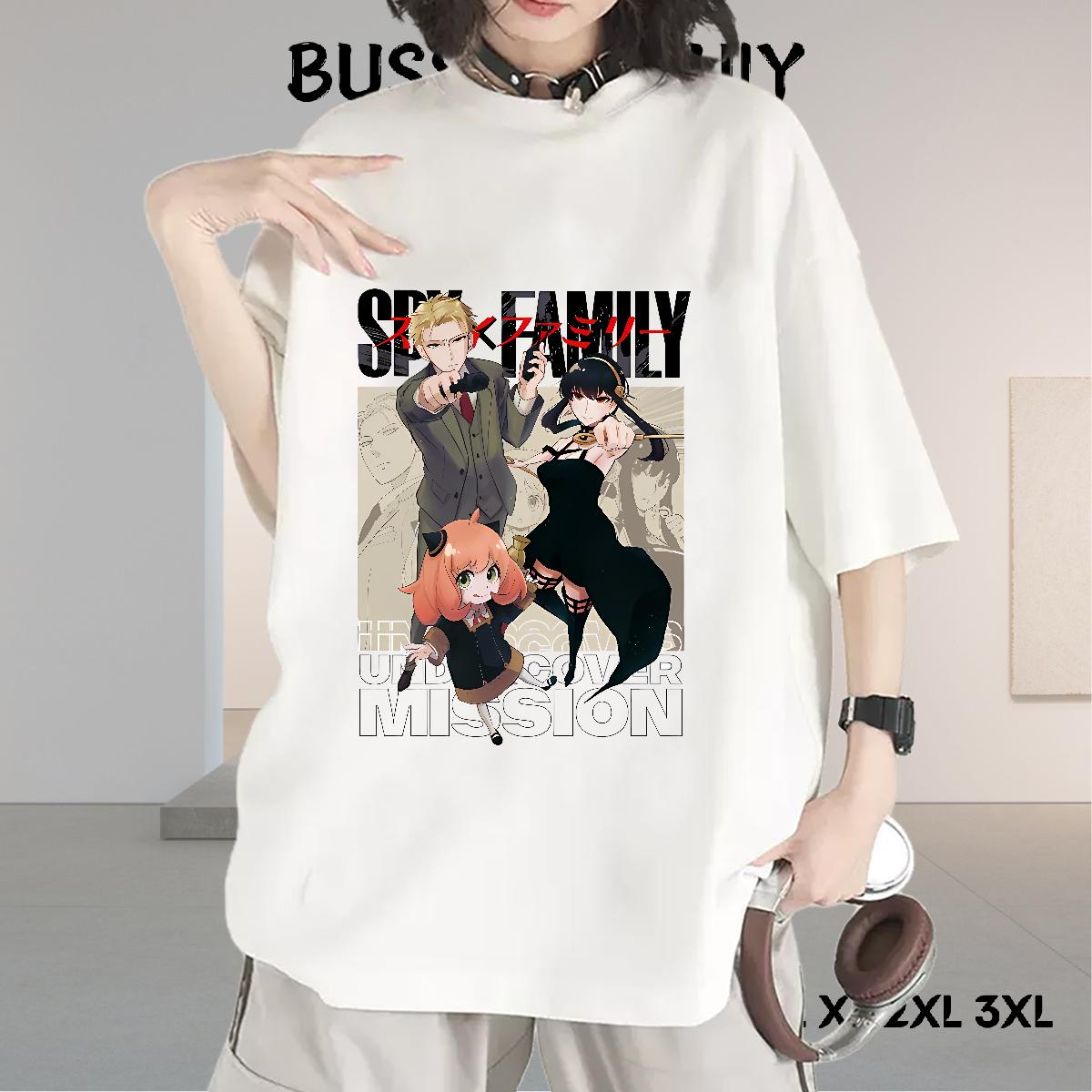 2024 DIY T Shirt For Woman Cotton Comfortable Cartoon Printing S-3XL Clothes Shirt High Street Hip Hop Soft Unisex Tshirts