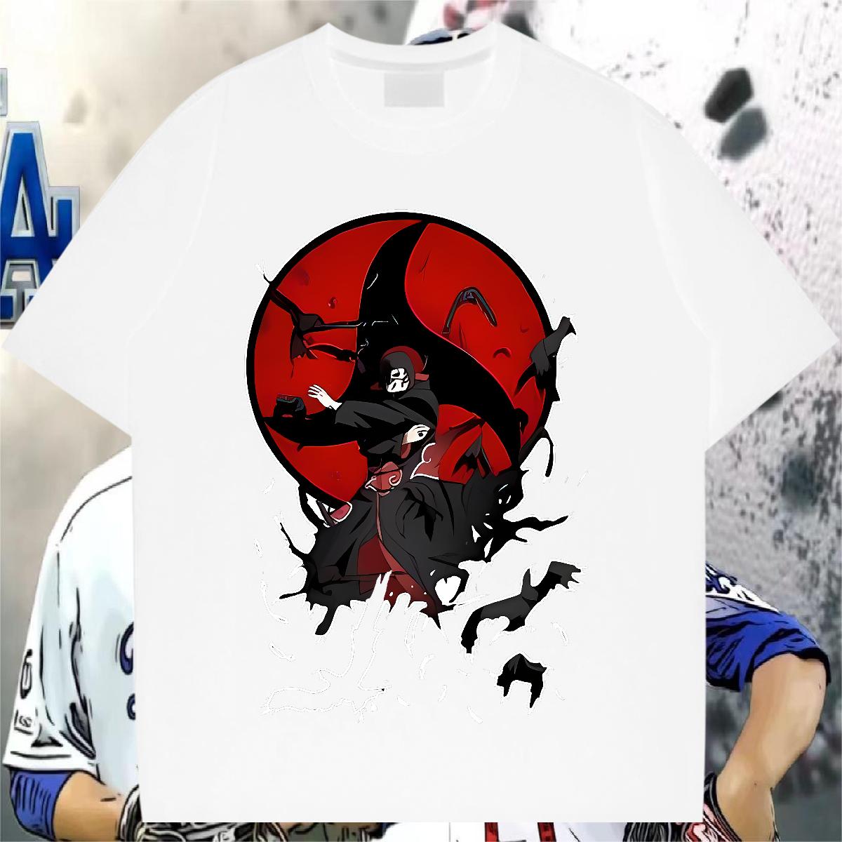 Comfortable T Shirts Men Daily Outfit Breathable Short Sleeve Men Tees Fashion Design DIY Anime Tops Tees