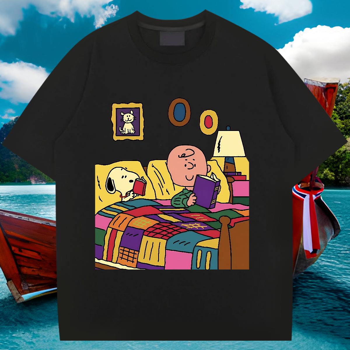 Fashion T-Shirts for Men Black Oversized Casual Daily Wear Mens Tshirts Crew Neck Cotton Breathable Wholesale