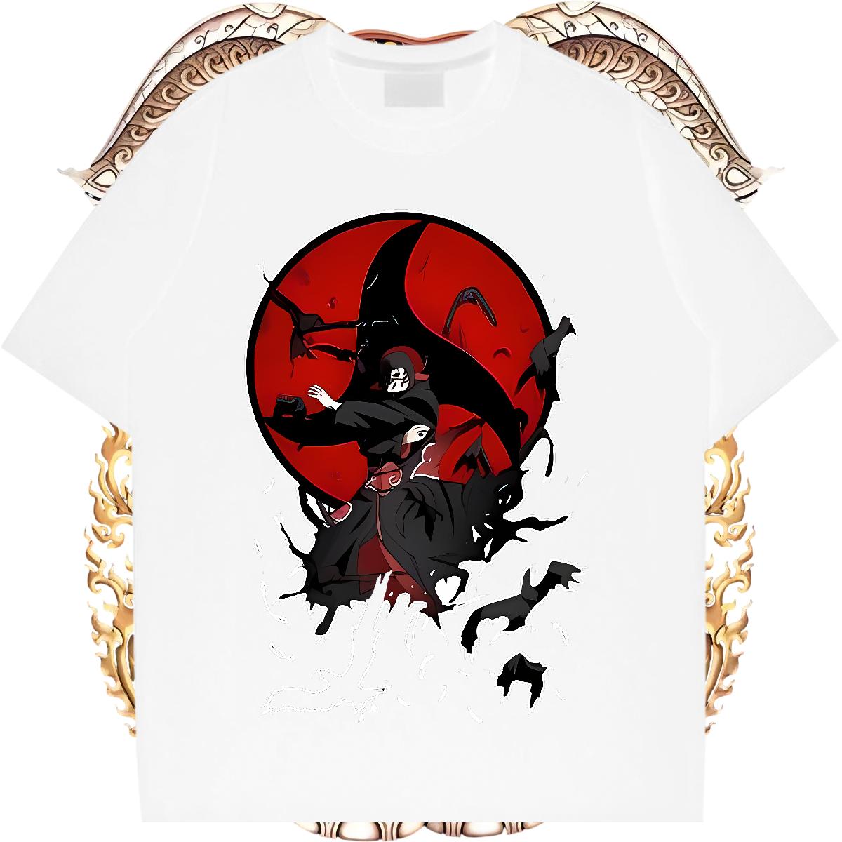 Unisex Tshirt for Man Woman Cotton Breathable Anime Printing Street T Shirts Men Customized Fashion Wear