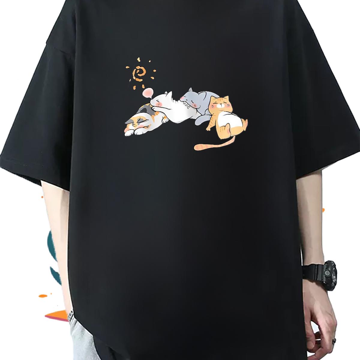 Popular Mens Tshirts Short sleeve Cotton Soft High Street Hip Hop T Shirt For Man Customized Print 2024 DIY Tee Shirt