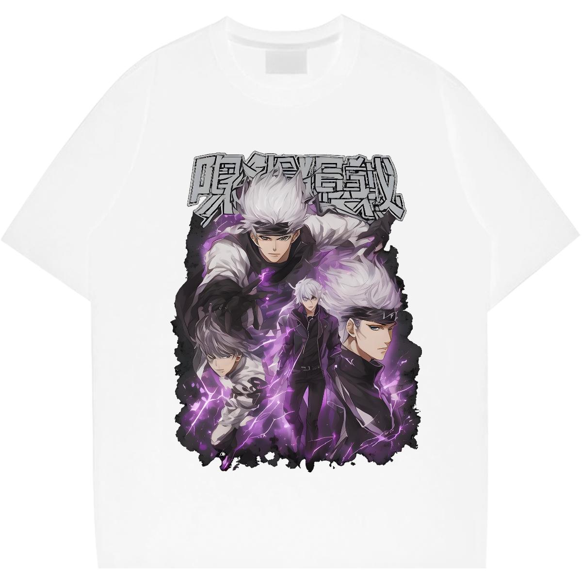 Fashion Casual T shirt White Plus Size Tshirt for Man Woman Beach Round Neck Short Sleeve 5A Tees Shirts