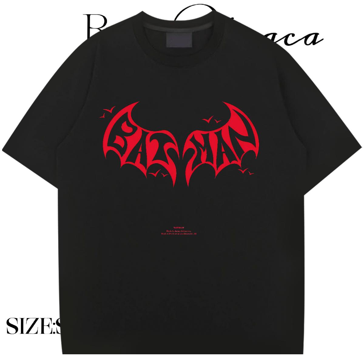 Loose Men Clothes T-Shirt Cotton Breathable Short Sleeve Hip Hop Man T Shirts Skull 2024 New Tops Tees