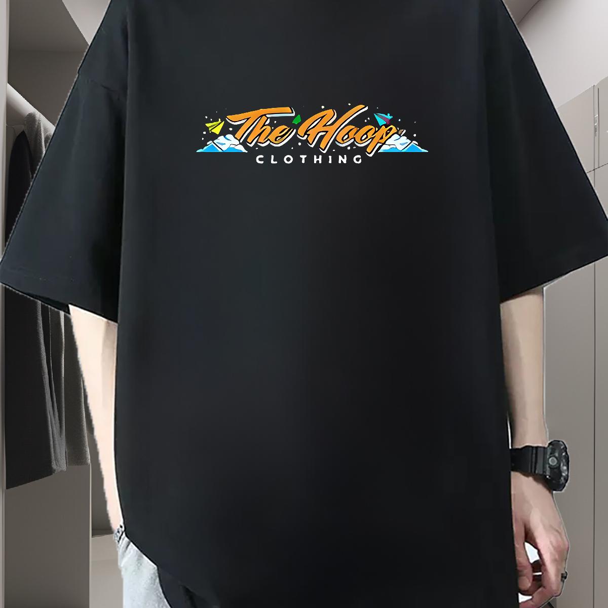 5A T Shirt For Man Hip Hop Breathable Short Sleeve Men Tees Classic White Plus Size Tops Shirt