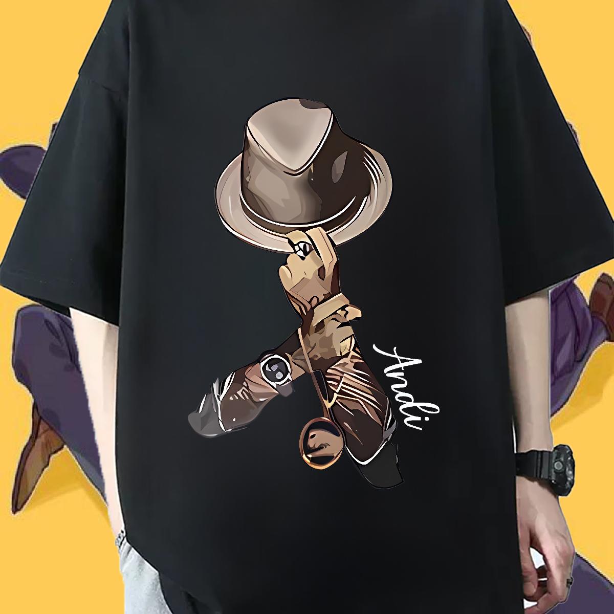 Cool T-Shirts Casual Beach 180g Cotton Tshirt for Man Woman Casual New Anime Print Top Tees