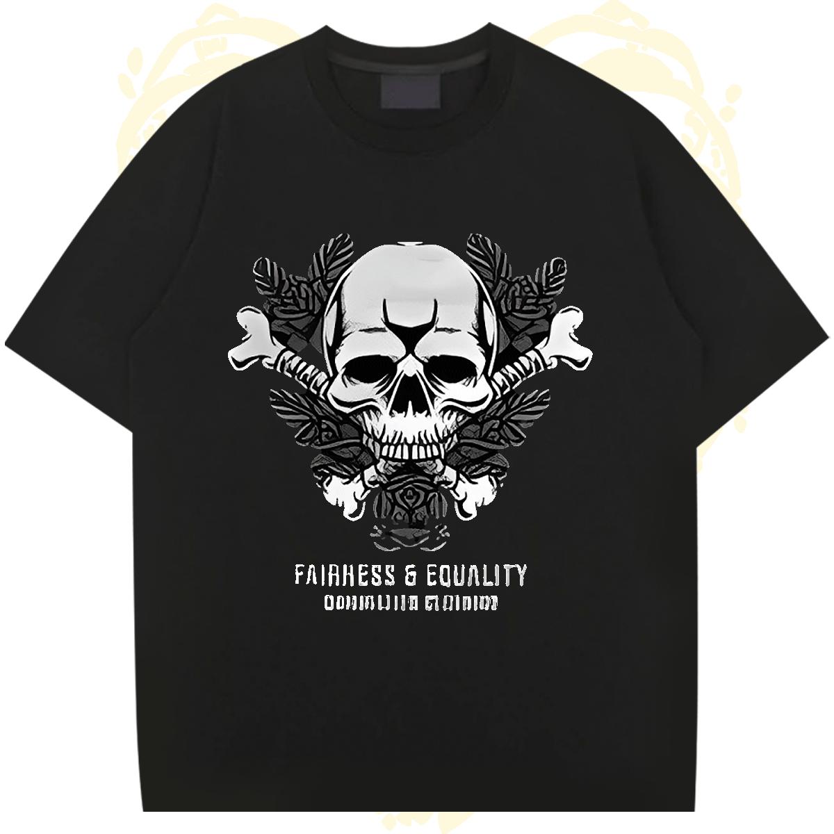 Comfortable T-Shirts Hip Hop Breathable Short Sleeve Men Tees New Arrival DIY Anime Clothes