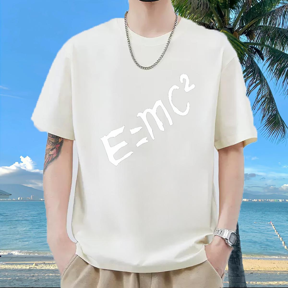 Factory Direct T-Shirts for Men Anime Print Street Wear Men Tees Short Sleeve Cotton O-Neck Loose Fit