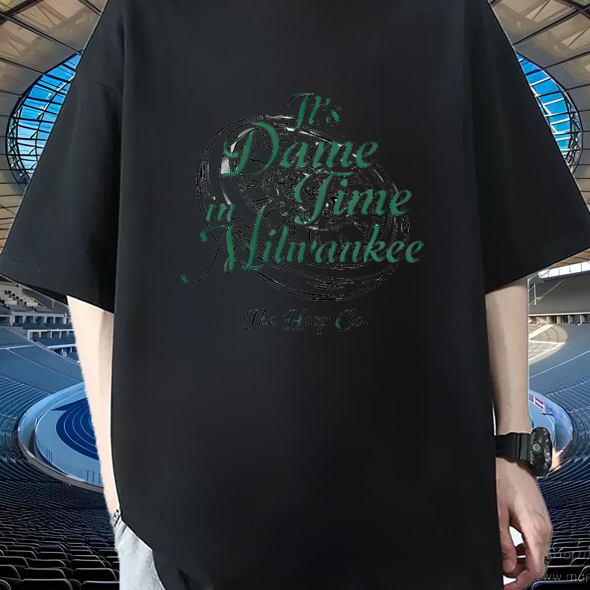 Fashion Design T-Shirts Cartoon Printing S-3XL Men Tshirts Home Outdoor Short sleeve Cotton Soft 5A Clothes