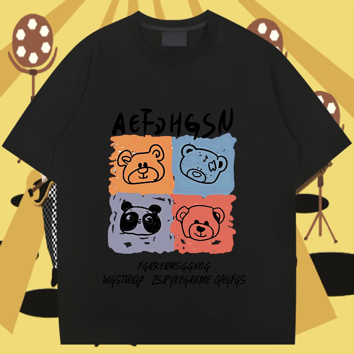 Fashion New T-Shirts for Men Graphic Spring Summer Couples T Shirts Breathable Short Sleeve High Quality