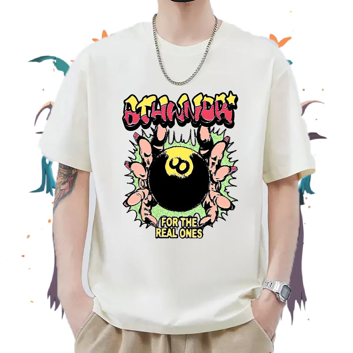 Cool Men Tshirts Breathable Short Sleeve Daily Outfit Man T Shirts Custom Print Oversized 2024 Tees