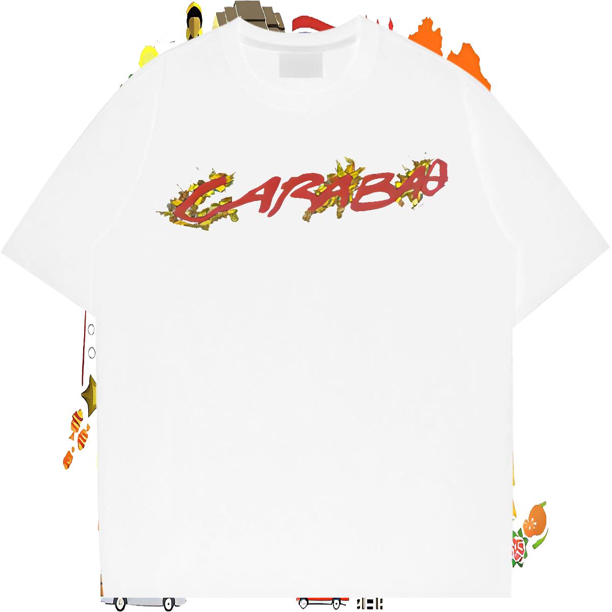 Loose Men Tees Round Neck Short Sleeve Street T-Shirts Cartoon Print Classic Tees Shirts