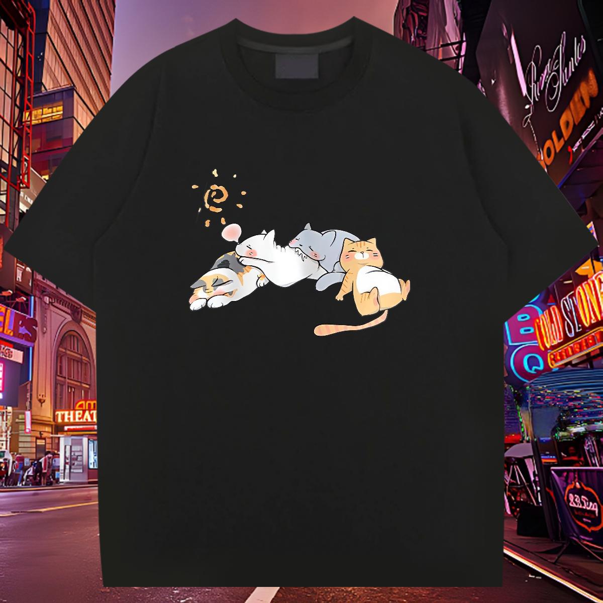 High Quality T-Shirts for Men Outdoor Cotton O Neck Short Sleeves Men Tees Designer Fashion Anime Tops Tees