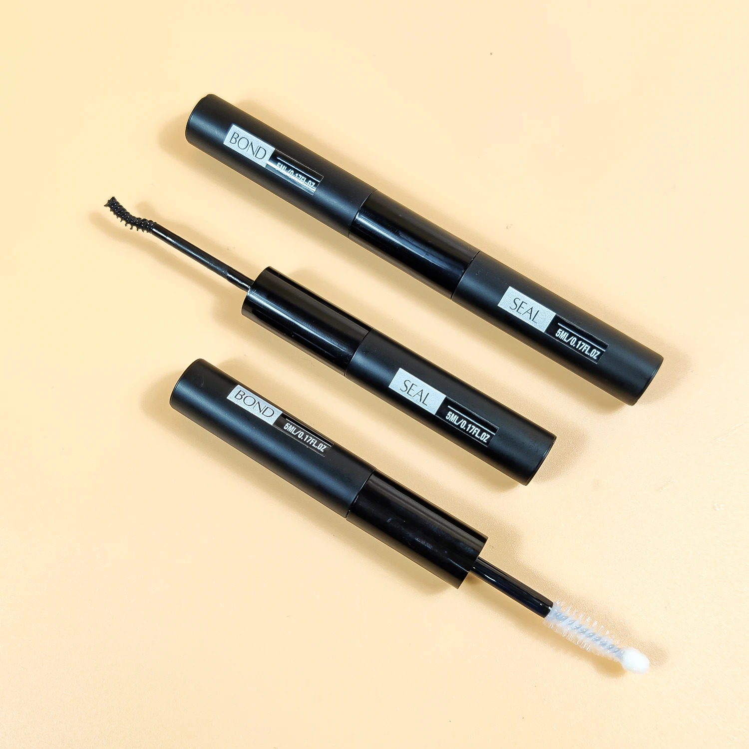 Adhesive and sealing eyelash glue wholesale double head 2-in-1 cluster eyelash glue anti false eyelash glue 240713