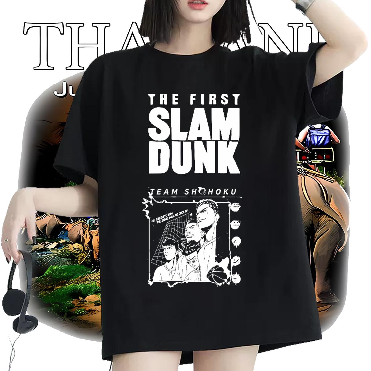 Stylist T Shirt For Woman Breathable Crew Neck Cartoon Anime Polos Street Casual Loose fit Lady T shirt