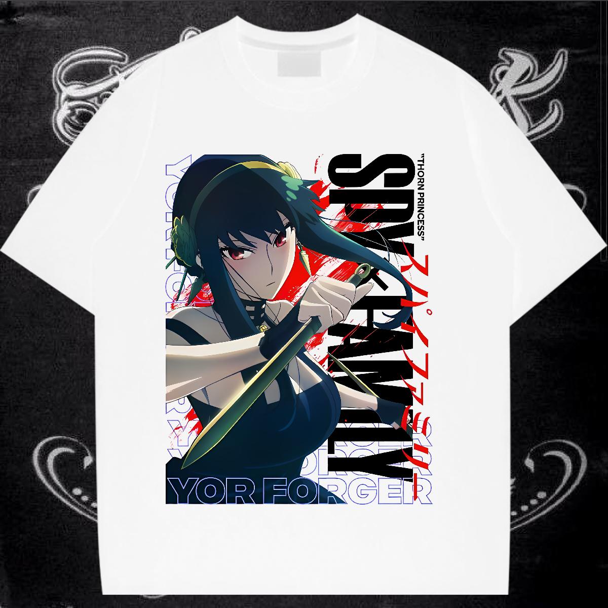 Breathable Crew Neck T-Shirts Stylist Hip Hop Women Tshirts Cartoon Anime Female Top Shirts