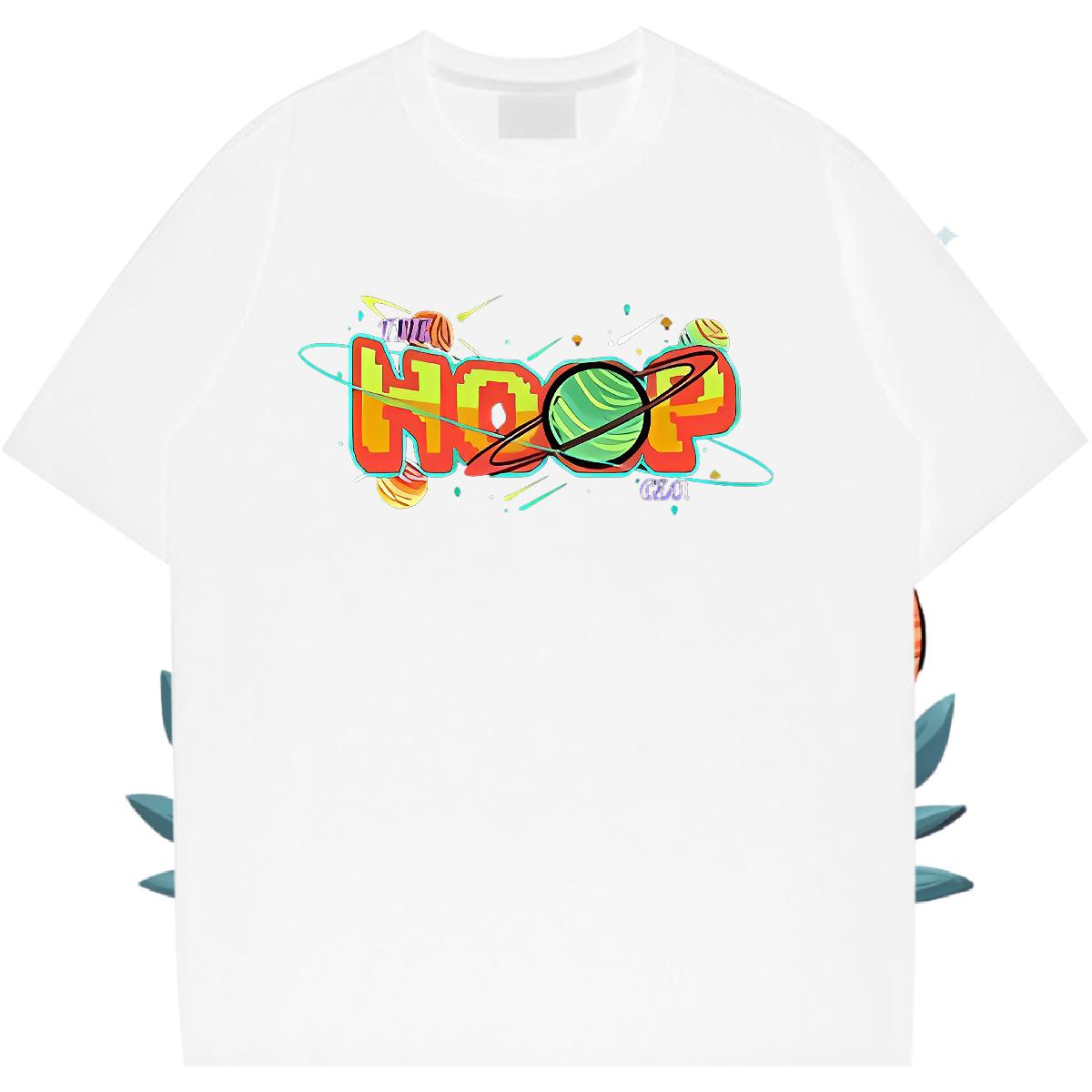 Popular Men Tops Tees Breathable Crew Neck Street wear Hip Hop T Shirts Men Customized Print 2024 Summer Wear