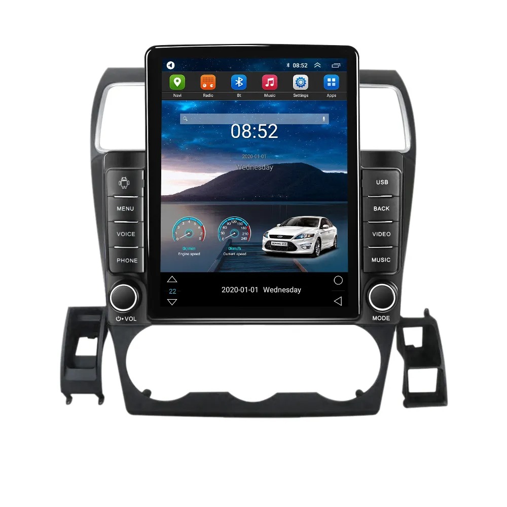 Car Video Radio Player Multimedia Stereo for Subaru WRX Forester 2014-2016 Tesla Type Android 13 Video Navigation GPS BT