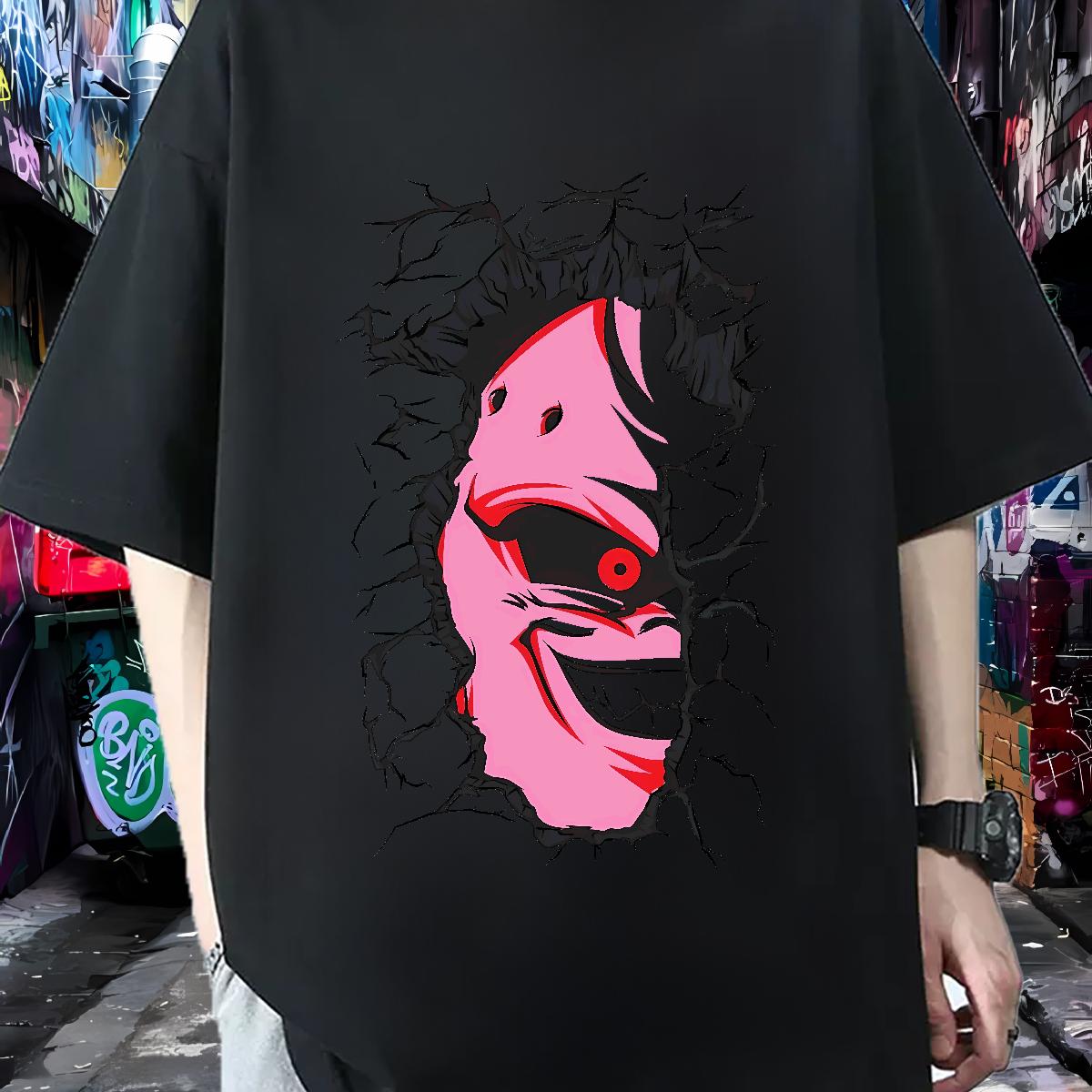 Customized T-Shirts Plus Size Cartoon Tshirts Casual Daily Wear Round Neck Short Sleeve Classic Top Tees