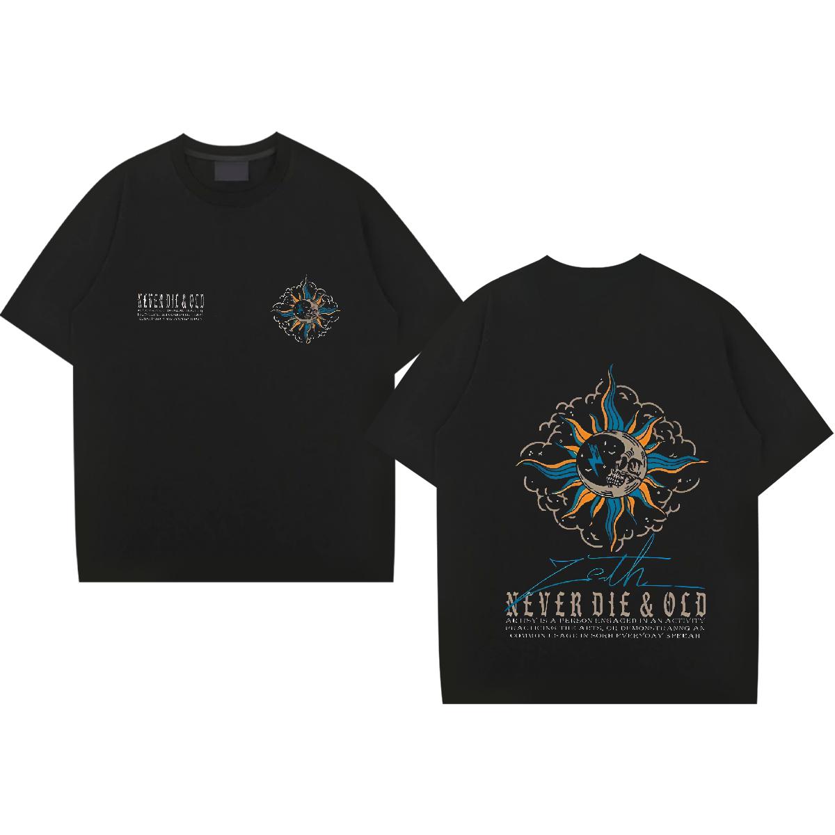 Casual New T shirt Breathable Short Sleeve Casual Daily Wear Tshirts DIY Anime Comfortable Polos