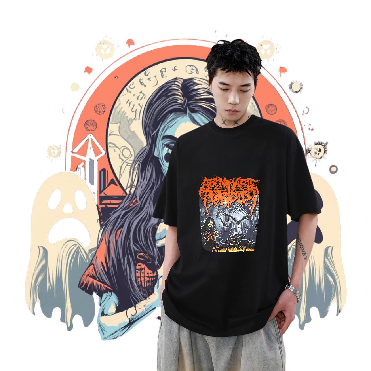 Comfortable T Shirt For Man Sport Cotton Breathable Short Sleeve Men Tops Tees Designer Asian Size Wear