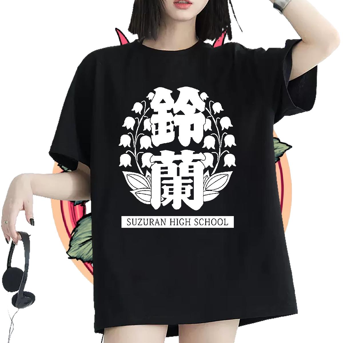 5A T Shirt For Woman Breathable Crew Neck Tops Street Wear Fashion New Lady T shirt Custom Printing