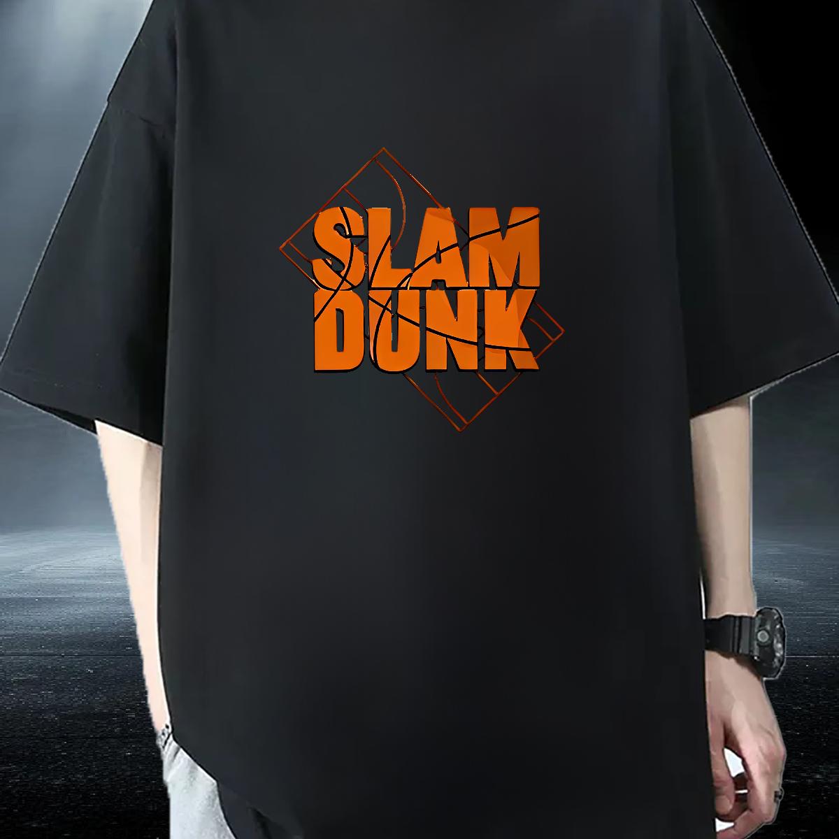 Classic Casual T Shirt For Man Custom Cartoon Men Tshirts Sports Casual Breathable Crew Neck Cotton Wholesale Tops