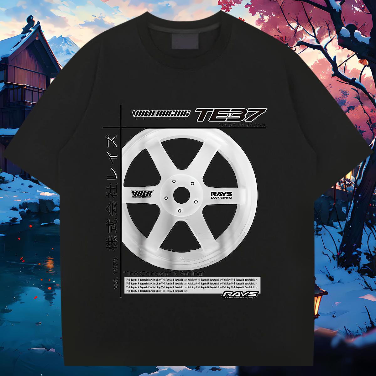 Stylist T shirt DIY Logo Street Wear Couples T Shirts Short Sleeve Cotton O-Neck Cool