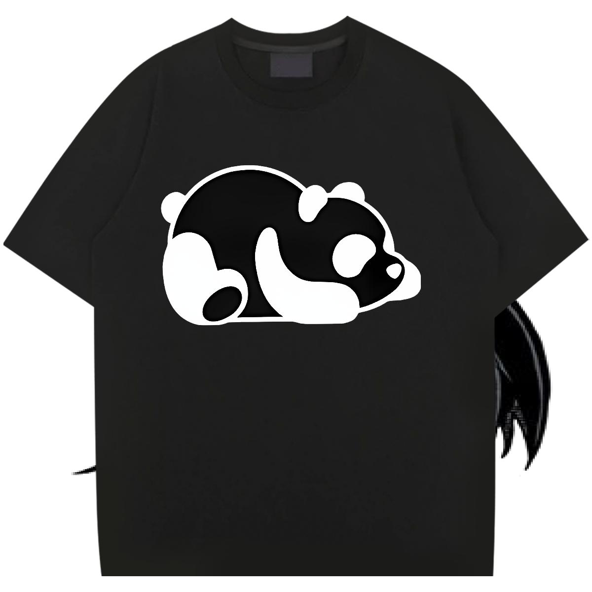 2024 T-Shirts Plus Size Cartoon Street wear Hip Hop Men Tees 180g Cotton Comfortable