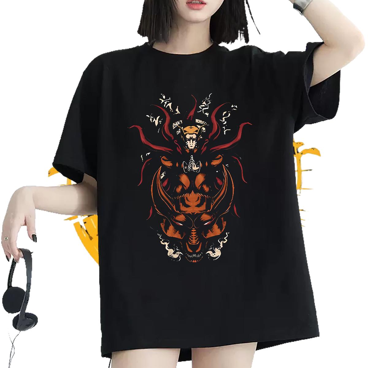 Classic Woman T Shirts Breathable Short Sleeve Casual Beach Tshirt for Man Woman Plus Size Cartoon Loose fit Tops