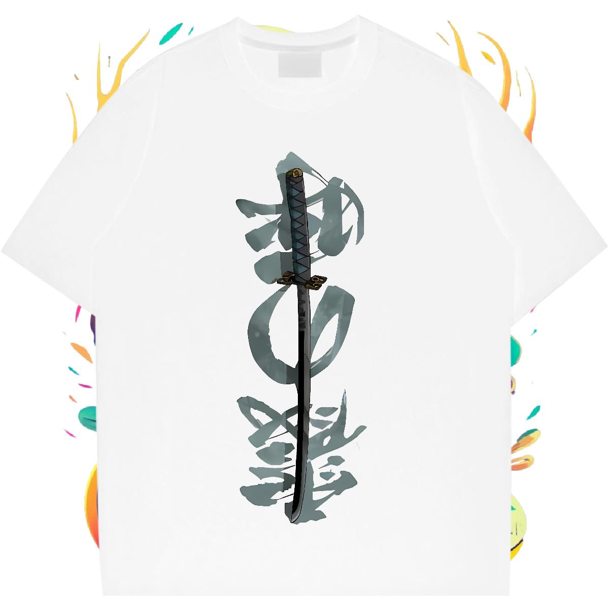 Designer Fashion Men T Shirts Custom Anime Spring Summer Tshirts Breathable Short Sleeve High Quality