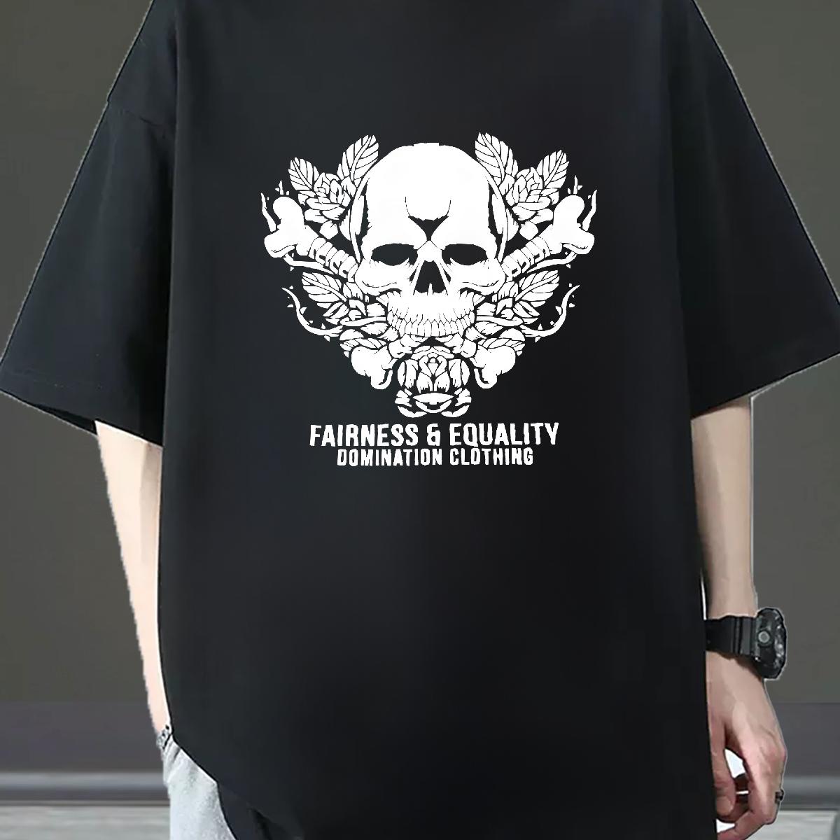 Classic Man T Shirts Hip Hop Street Breathable Short Sleeve Men Tops Tees New Arrival Black Oversized Clothings