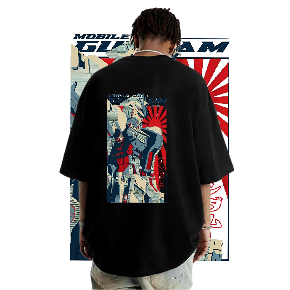 Unisex Man T Shirts Street wear Hip Hop Round Neck Short Sleeve Men Tshirts 2024 DIY DIY Printed Top Tees