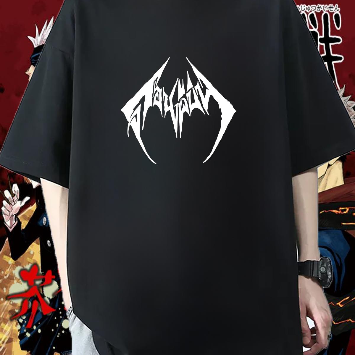 Classic Men Clothes T-Shirt O-Neck Short Sleeve Cotton Anime Printing Street T Shirts Men Customized Fashion Polos