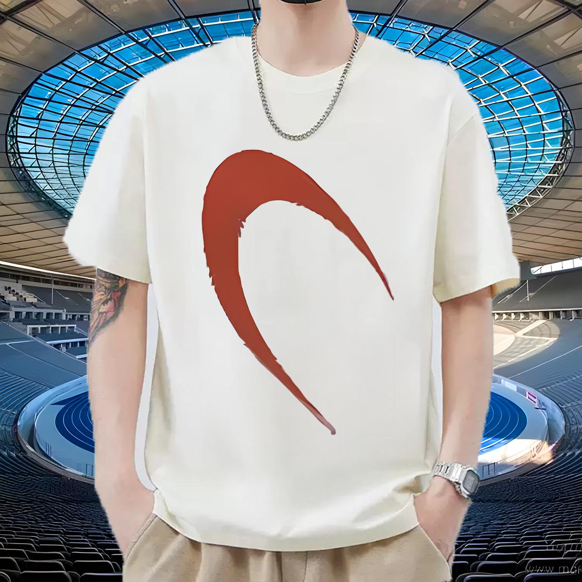 Designer Men Tshirts O-Neck Short Sleeve Cotton Daily Wear T Shirts Men DIY Printed Brand Tees