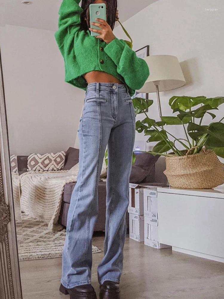 Womens Jeans Vintage Star Print High Waist Women Harajuku 90s Aesthetic Denim Pants Long Ladies Strtwear Outfits Straight Z260313