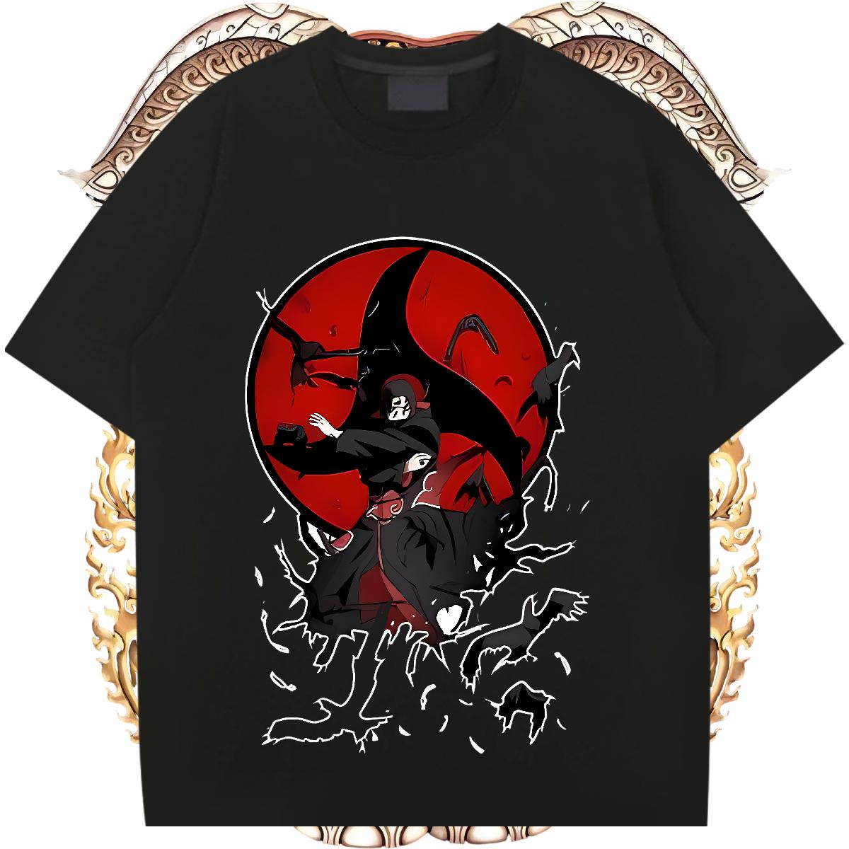 Unisex Tshirt for Man Woman Cotton Breathable Anime Printing Street T Shirts Men Customized Fashion Wear