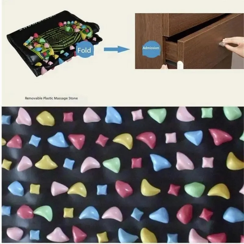 Foot massage pad foot massage pad walking pad practical home use relief body massage acupressure board 240713