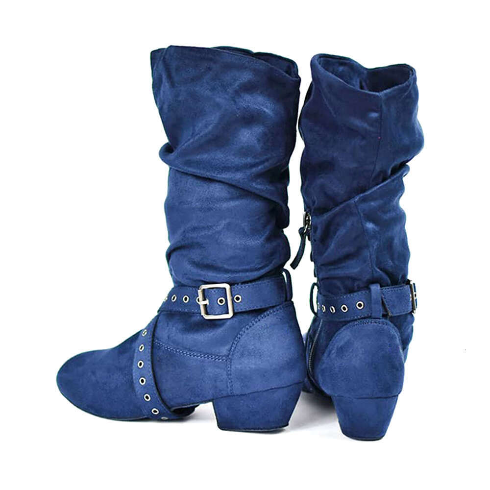 Jouncing Line Latest Lace Up Women Long Beige Girls Salsa Latin Jazz Dancing Western Folk Country Dance Boots