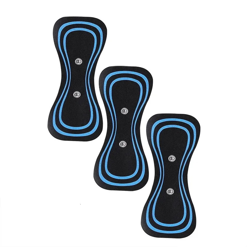 10 portable mini electric neck and back massagers Cervical massage patches stimulation massage patches replacement patches 240713