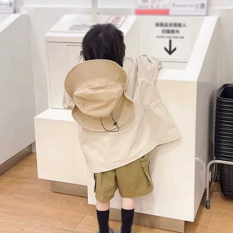 Summer Baby Sun Hat for Boys Girls Kids Sunshade Sports Hat Outdoor Beach Bucket Hat UV resistant Travel Fishing Hat Childrens HatW240713