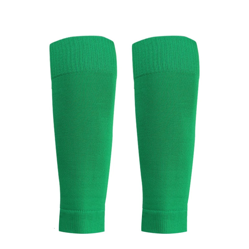 Football Socks Shin Pads Leg Cover Men Women Grip Cutsocks 240713