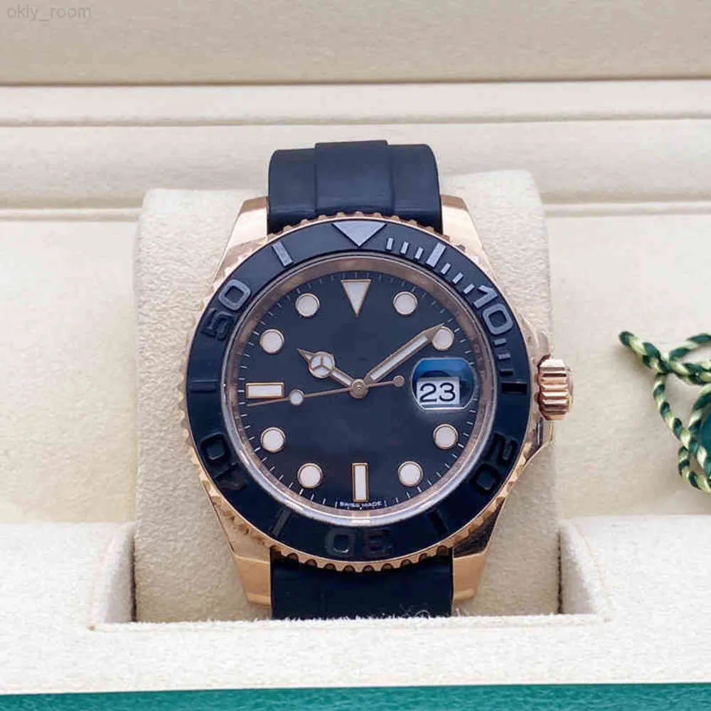 menwatch relojes uxury watch date luxury fashion designer watches diver laojiajin yacht classic mechanical business fine steel rubber mens fullautomatic ku6v