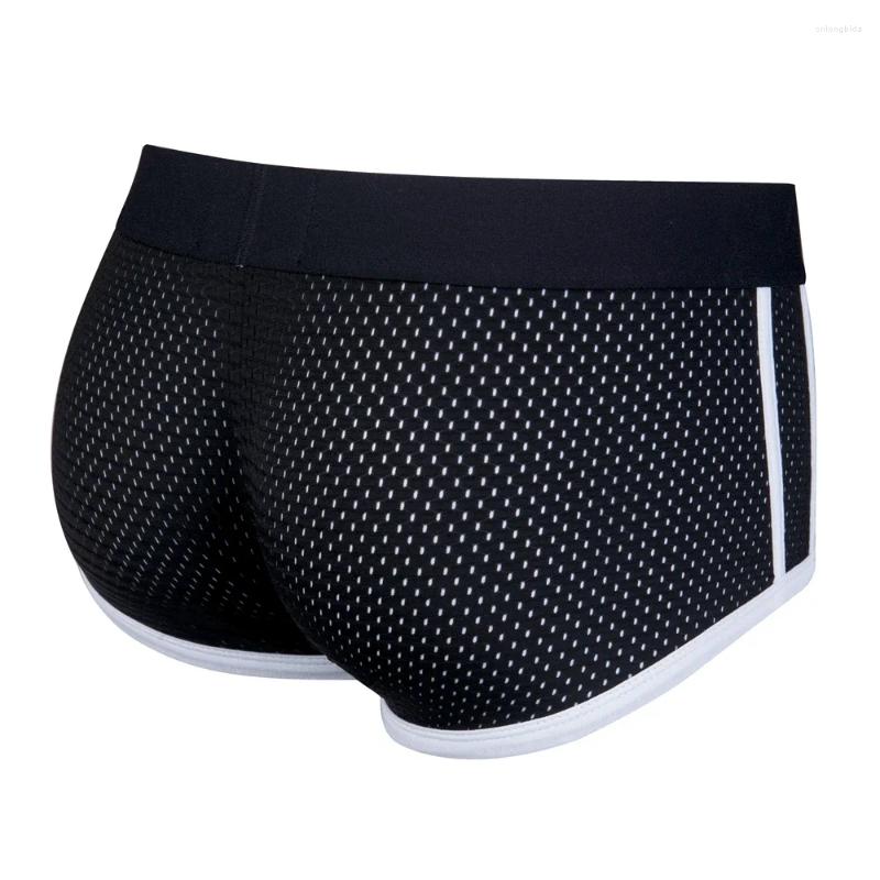 Underpants JOCKMAIL 4Pcs Mens Boxershorts Men Boxers Male Breathable Ice Silk Mesh Quick Drying Underwear Panties Hombres