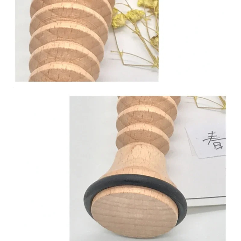 Wooden foot massage roller used for relieving deep tissue pressure in the foot fascia massage tool foot massage Rpller for relieving pressure 240713