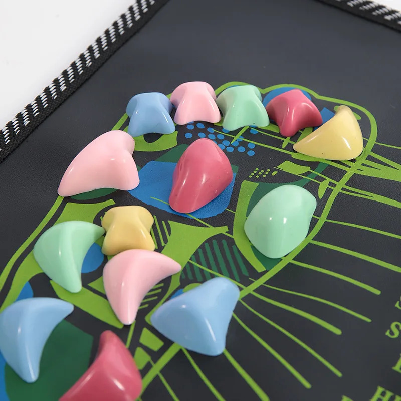 Stress Relief Reflexology Walking Stone Road Foot Massage Pad Tenderness Relaxation Massage Pad Trigger Point Health Treatment Relaxation Pain 240713