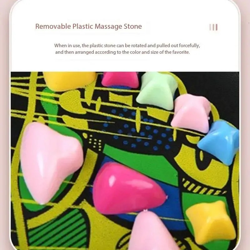 Foot massage pad foot massage pad walking pad practical home use relief body massage acupressure board 240713