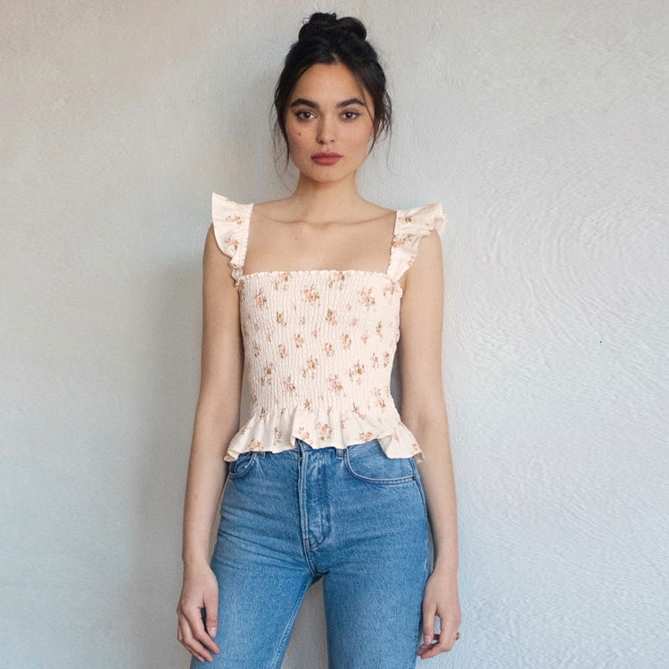 Fashion Solid 225 # Ref Linen Floral Short Cute Slim Fit Top 2021 Summer New French Women's Clothing Sexy Dress Waist Bifurcated Loose Denim Dres