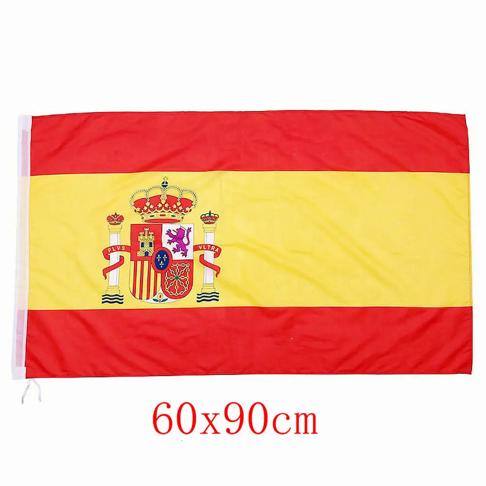 SKY FLAG 90x150cm spain flag 3x5 Feet ES Espana Spanish Flag Super Poly football FLAG Indoor Outdoor for Celebration big flags 240713