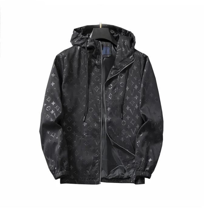 autumn mens casual jacket camouflage printed windbreaker jacket mens long sleeved jacket plus hooded thin jacket m3xl