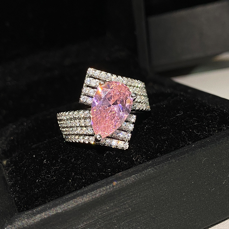 2024 Sparkg Sterg Sier Bridal Ring: Elegant Moissanite Jewelry